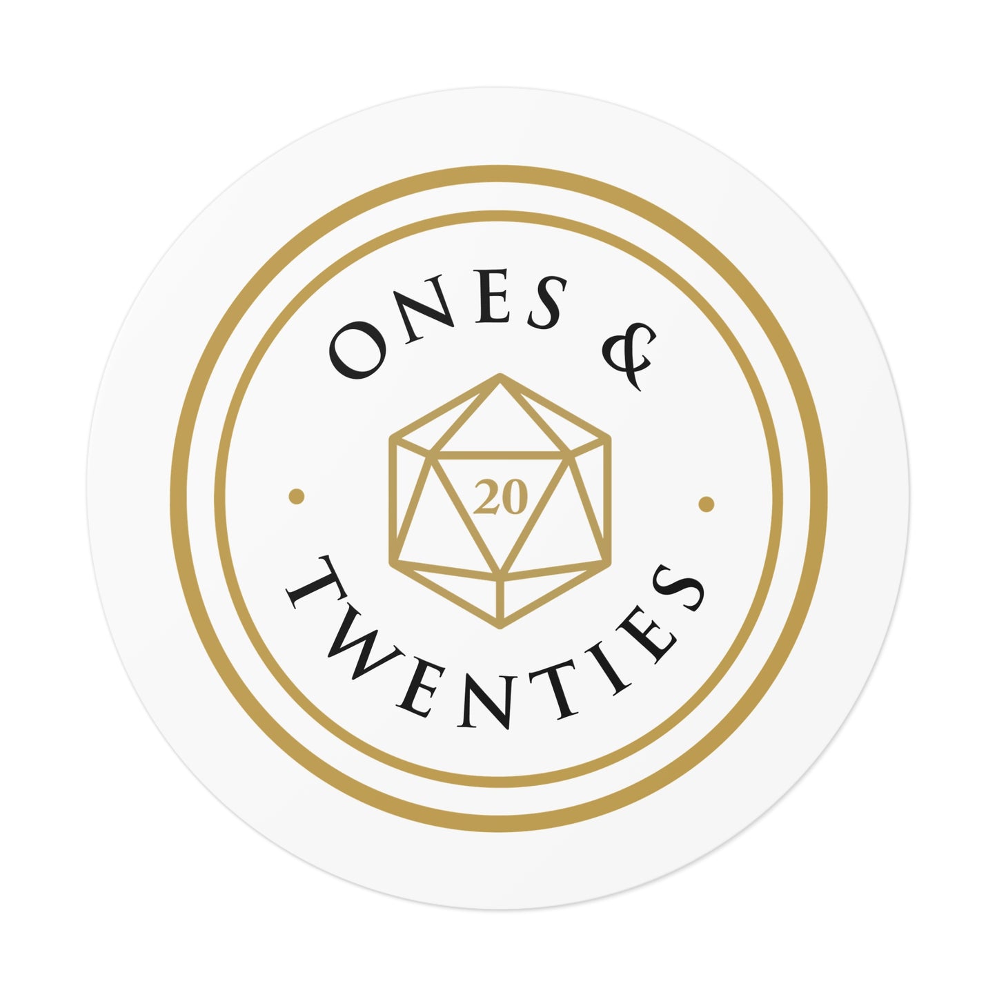 Cheers to the Twenties Vinyl Stickers – RPG Gamer Aesthetic Decals