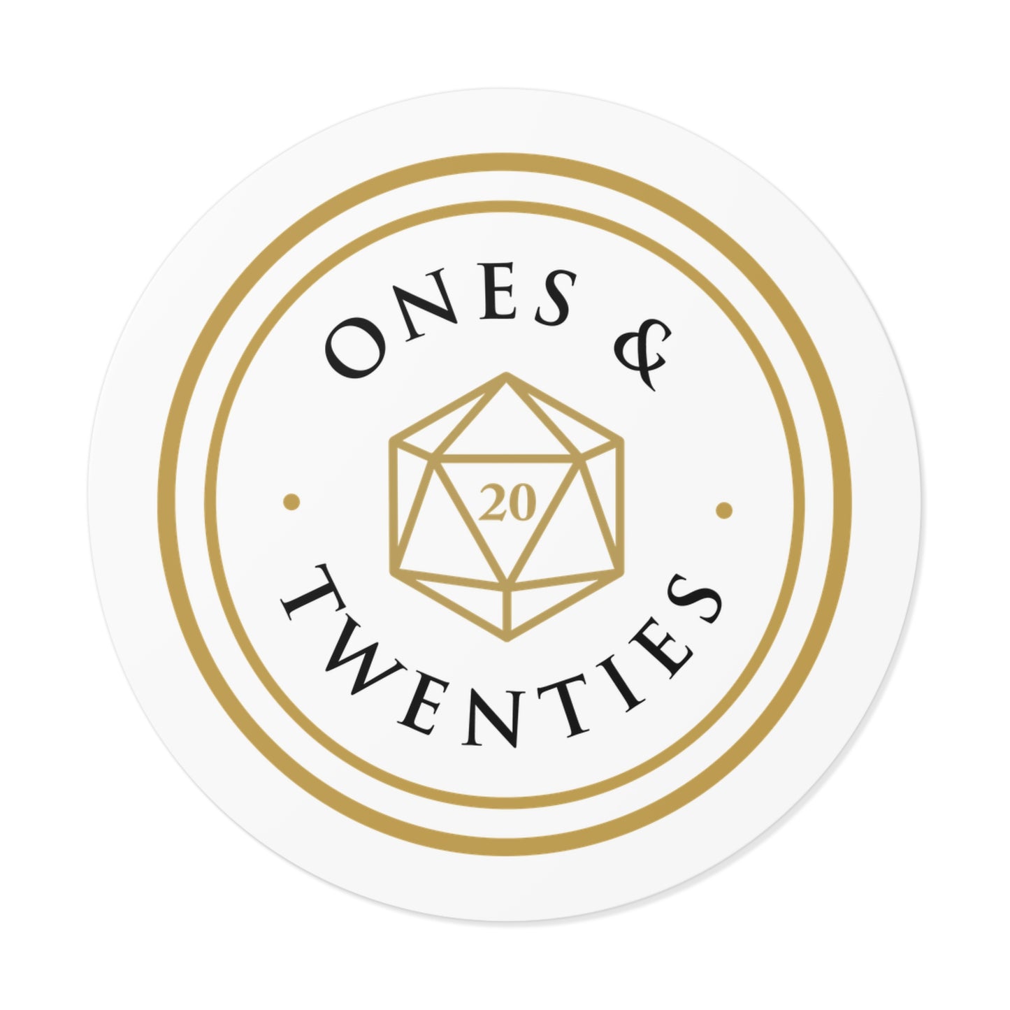 Cheers to the Twenties Vinyl Stickers – RPG Gamer Aesthetic Decals