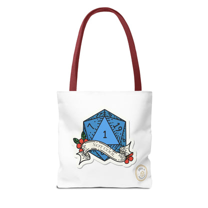Ones & Twenties D&D Tote Bag – Geeky Gamer Carry-All for Tabletop Adventures