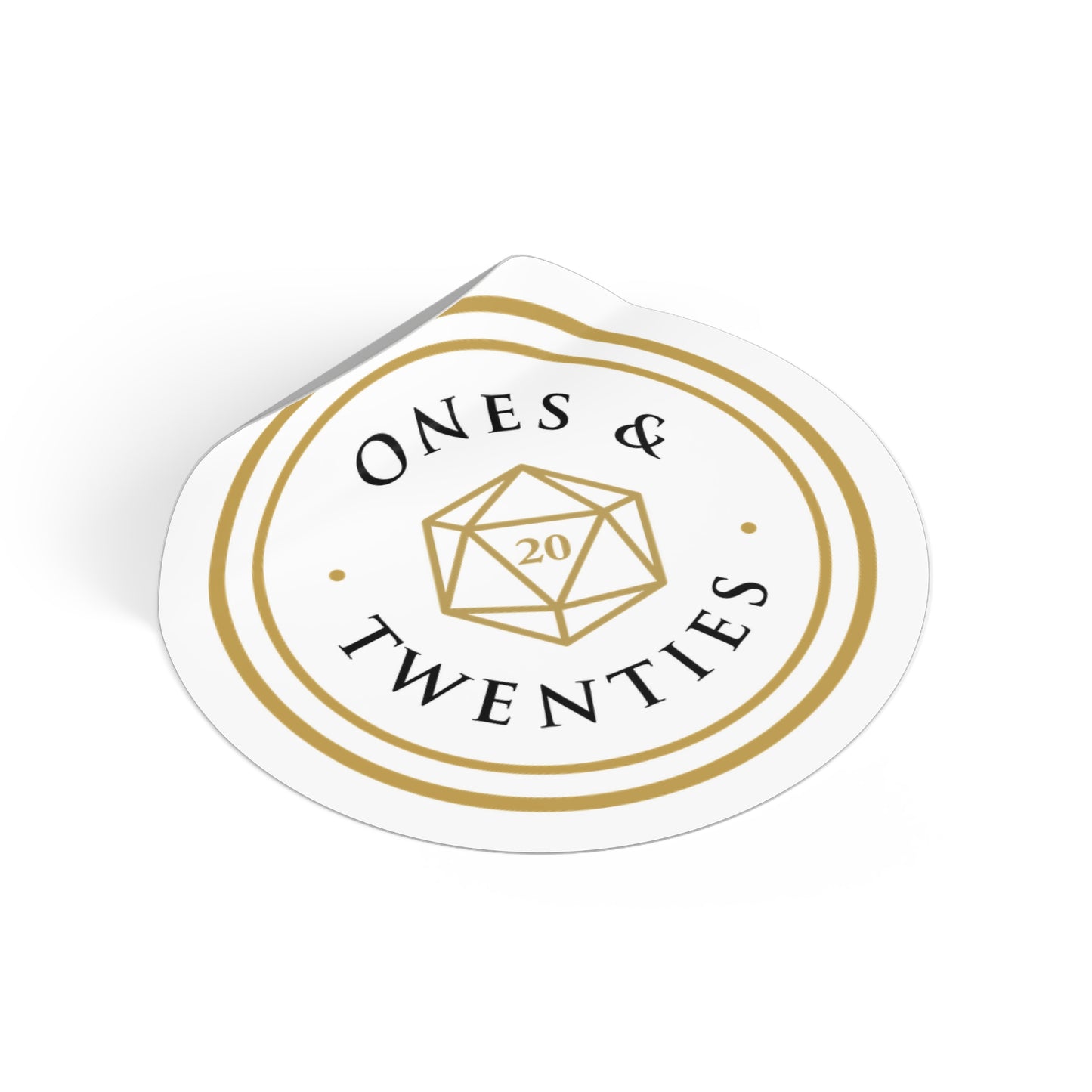 Cheers to the Twenties Vinyl Stickers – RPG Gamer Aesthetic Decals