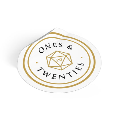 Cheers to the Twenties Vinyl Stickers – RPG Gamer Aesthetic Decals