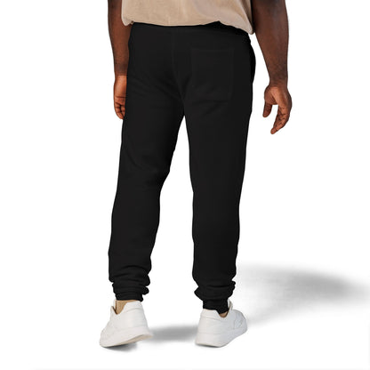 Ones & Twenties Emblem Embroidered Fleece Sweatpants – Unisex Gamer Loungewear