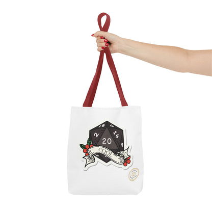 Ones & Twenties D&D Tote Bag – Geeky Gamer Carry-All for Tabletop Adventures