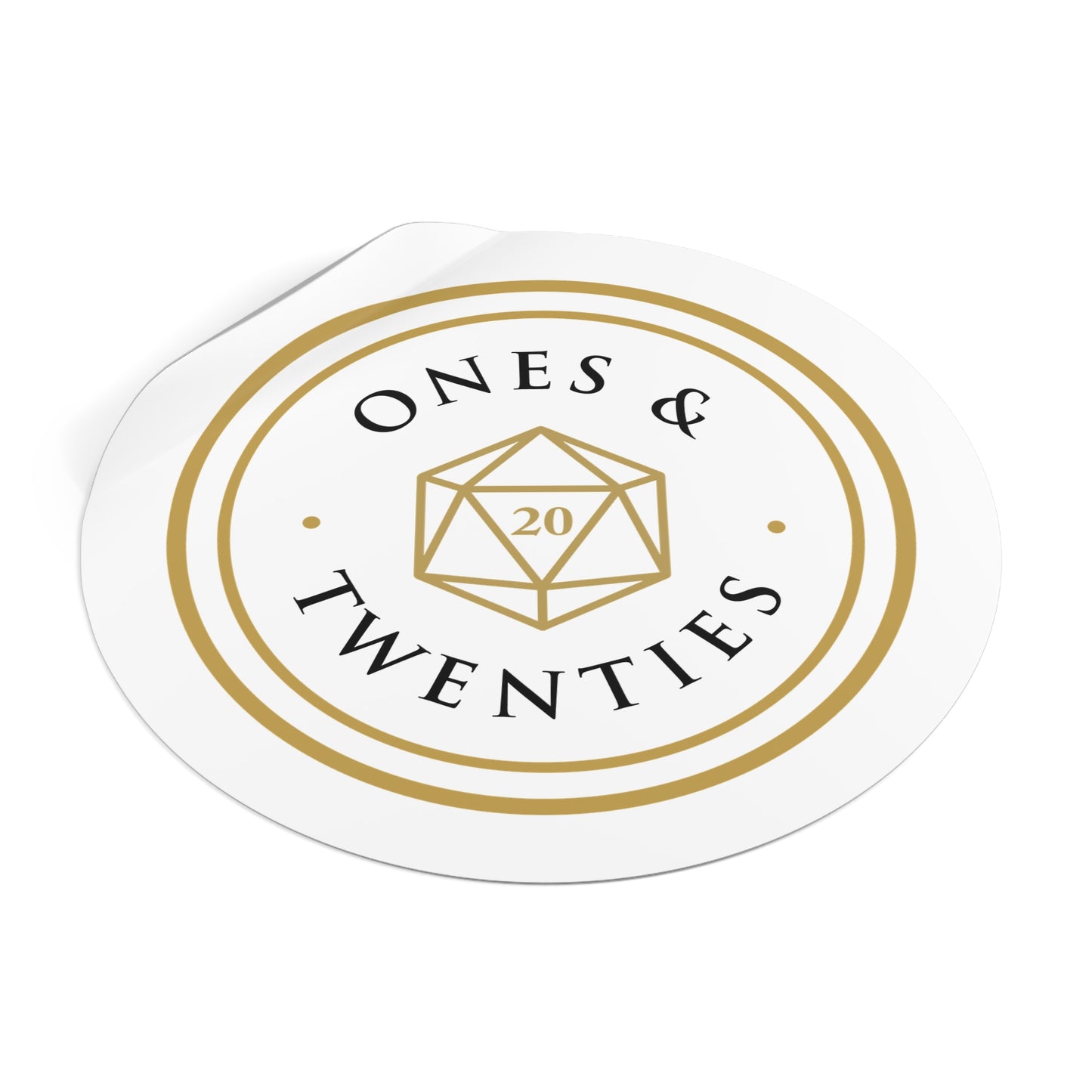 Cheers to the Twenties Vinyl Stickers – RPG Gamer Aesthetic Decals