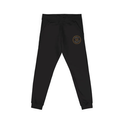 Ones & Twenties Emblem Embroidered Fleece Sweatpants – Unisex Gamer Loungewear