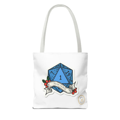 Ones & Twenties D&D Tote Bag – Geeky Gamer Carry-All for Tabletop Adventures