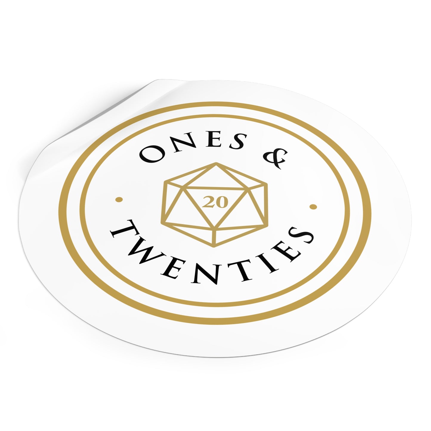 Cheers to the Twenties Vinyl Stickers – RPG Gamer Aesthetic Decals