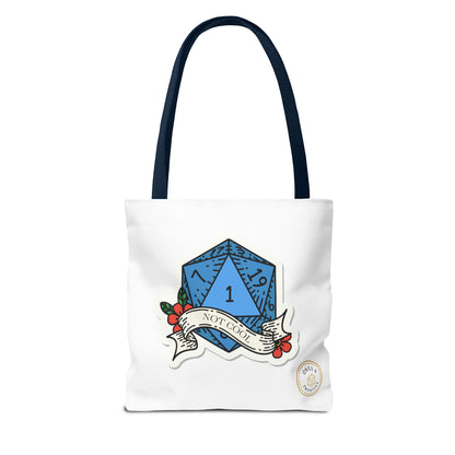 Ones & Twenties D&D Tote Bag – Geeky Gamer Carry-All for Tabletop Adventures