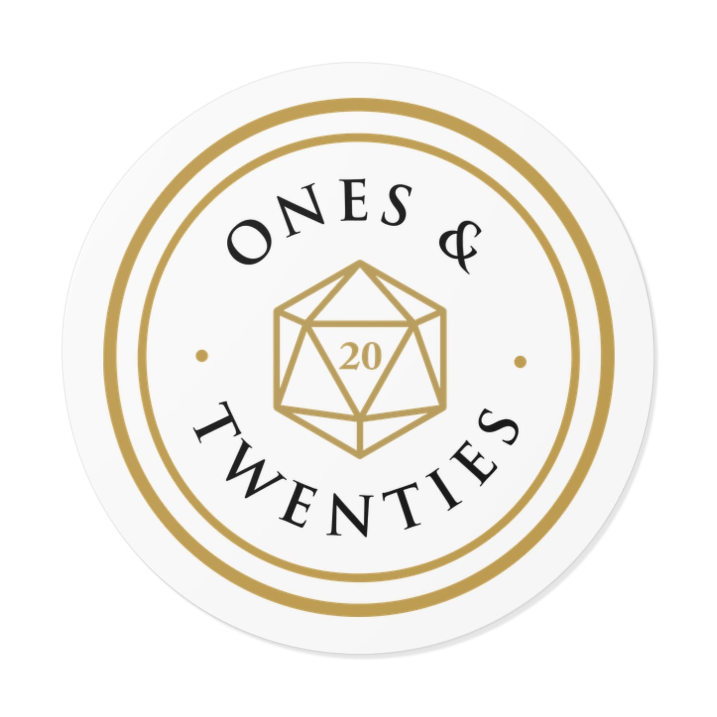 Cheers to the Twenties Vinyl Stickers – RPG Gamer Aesthetic Decals