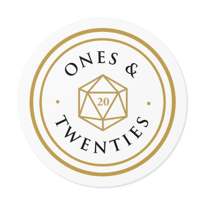 Cheers to the Twenties Vinyl Stickers – RPG Gamer Aesthetic Decals