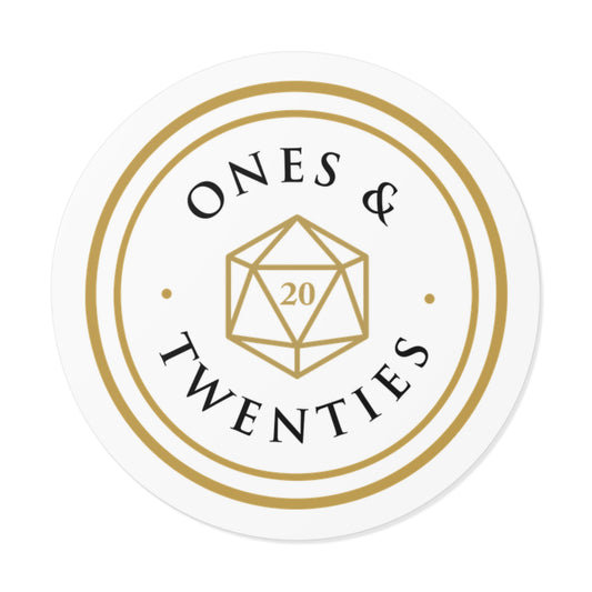 Cheers to the Twenties Vinyl Stickers – RPG Gamer Aesthetic Decals