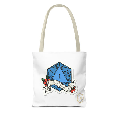Ones & Twenties D&D Tote Bag – Geeky Gamer Carry-All for Tabletop Adventures