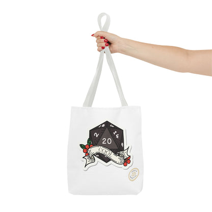 Ones & Twenties D&D Tote Bag – Geeky Gamer Carry-All for Tabletop Adventures